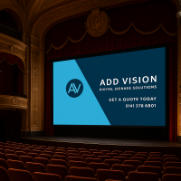 Theatre Digital Signage banner