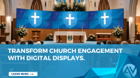 Transform Church Engagement with Digital Displays banner