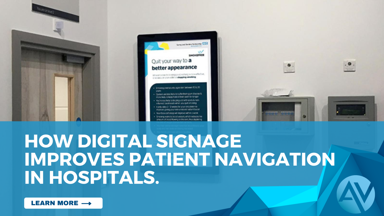 How Digital Signage Improves Patient Navigation in Hospitals. | Add ...