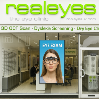 Optician Digital Signage banner