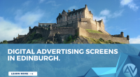 Digital Advertising Screens in Edinburgh banner