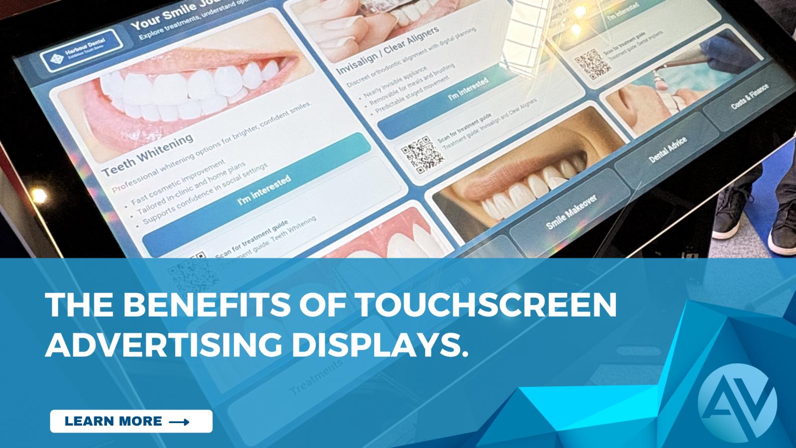 The Benefits of Touchscreen Advertising Displays | Add Vision - Digital ...